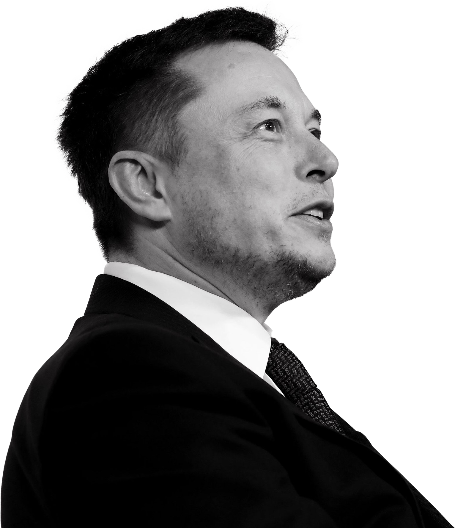 Elon Musk (BW)